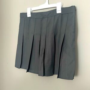 Grey tennis skirt